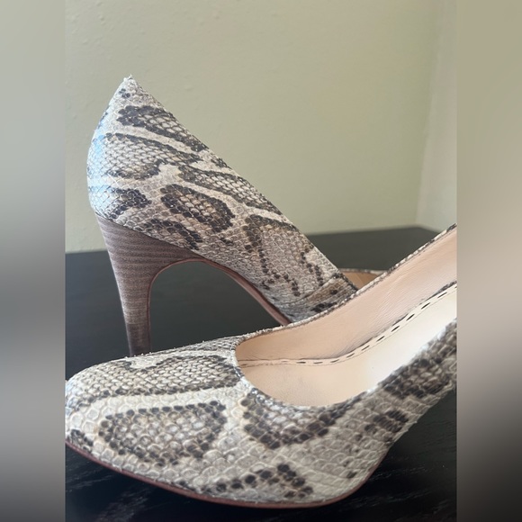 COACH Ladies Python Print Shoes size 8.5 - Picture 8 of 15